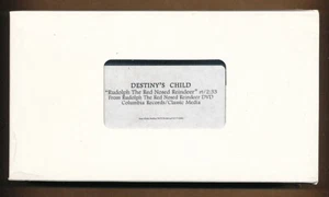 Destiny's Child [Beyonce] - Rudolph la renna dal naso rosso RARO promo VHS singolo - Foto 1 di 2