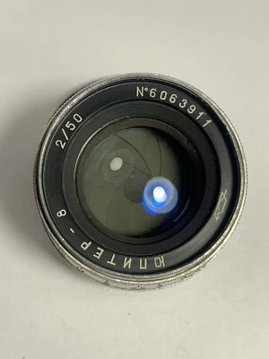 JUPITER-8 2/50 M39 soviet lens USSR Sonnar LEICA - Image 1 of 4