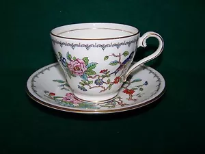 AYNSLEY "PEMBROKE" TAZZA E PIATTINO - Foto 1 di 3