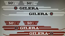GILERA TRIAL 5V MODELS  FULL  DECAL KIT
