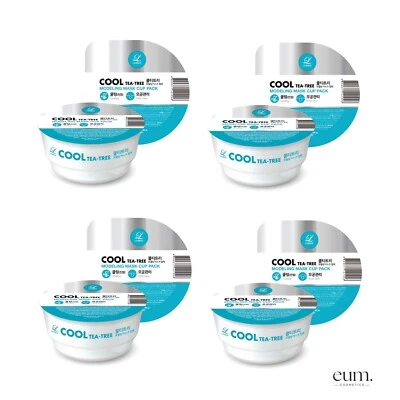 Lindsay Modeling Tea Tree Mask Cup 28g*4 Set - Image 1 of 4