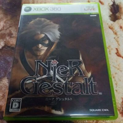 Xbox 360 NieR Gestalt SQUARE ENIX Japan Import Used - Image 1 of 2