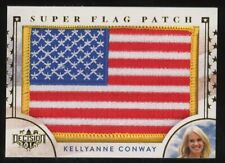 2016 Decision 2016 Gold Foil #SF60 Kellyanne Conway Super Flag Patch