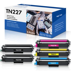 TN227 Toner High Yield Fit For Brother MFC-L3770CDW HL-L3270CDW HL-L3290CDW LOT - Picture 1 of 14