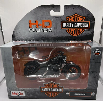 2022 MAISTO Harley-Davidson H-D Custom Series 41 - 1:18 Die Cast Ages: 3+ NIB - Image 1 of 3