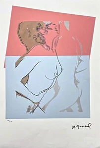 ANDY WARHOL - Act - signed, numbered edition 100/100, 38 x 56 cm - Picture 1 of 7