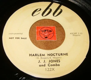 J.J. JONES - HARLEM NOCTURNE - COOL  / LISTEN - MOD R&B INSTRO POPCORN - Imagen 1 de 2