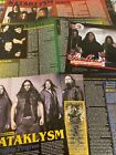 Kataklysm, Lot Of Four Full Through Three Page Clippings