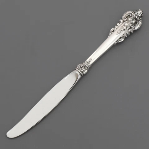 Wallace Sterling Silver Grande Baroque 9" Place Knife Cover