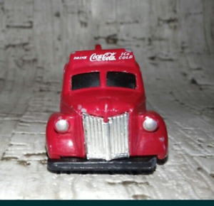 RARE OLD Coca Cola Coke Metal Iron Toy Truck stake body 1947