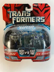 Transformers Allspark Battles Battle Jazz vs Ice Megatron Minicon Figure Set NEW - Picture 1 of 2