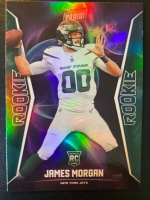 James Morgan 2020 Panini ROOKIE Player of the day  highlight #72 NY Jets - Image 1 of 2