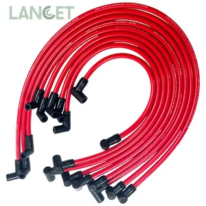 10.5 MM High Performance Spark Plug Wire Set 350 383 454 Electronic SBC BBC HEI - Picture 1 of 9