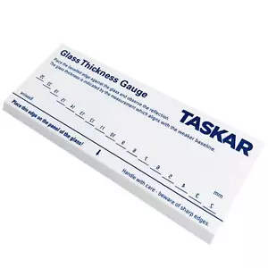 Glass Thickness Gauge Measuring Tool 2 to 25mm Reflection - Picture 1 of 3