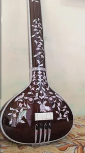 Instrumentos musicales Tanpura de madera india Tanpura masculina de 4 cuerdas Tanpura masculino - Imagen 1 de 5