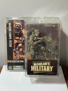 NEW 2005 McFarlane Toys Military Series 1 MARINE CORPS RECON Figure - Picture 1 of 13