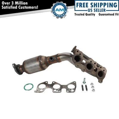 Coletor de escape esquerdo conjunto conversor catalítico compatível com Toyota Tacoma 2012-2015 - Imagem 1 de 4