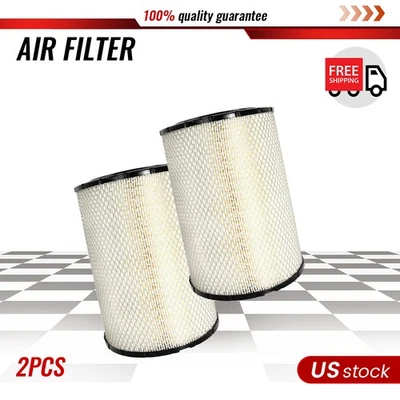 Filtro de aire del motor 2 piezas para Chevy GMC C1500 K1500 1996-1999 con servicio de alta resistencia Foto 1 de 4