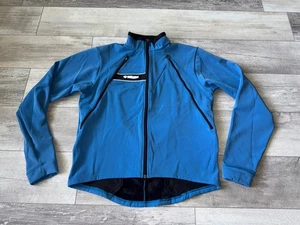 Pearl Izumi Fahrradjacke Herren Large blau Softshell Full Zip mehrere Reißverschlüsse - Bild 1 von 11