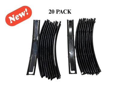20 Pack of NEW SKS 7.62 x 39 10 Round Steel Stripper Clips, SKS Mag Loading Tool
