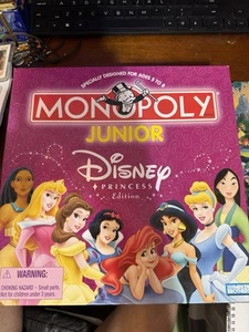 Monopoly Junior Disney Princess Edition Complete In Excellent Condition - Picture 1 of 3