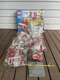 LEGO CITY #60004 Fire Station 2013 box damage new