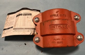 Acoplamiento HDPE 4” 995N Victaulic Extremo Liso Estilo 995N Nuevo de Lote Antiguo - Imagen 1 de 7