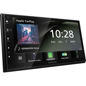 Kenwood DMX6523DABS Moniceiver schwarz Doppel-DIN-Monitor Bluetooth DAB+ Touch - Bild 1 von 4
