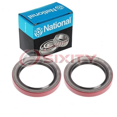 2 pc National Transfer Case Input Shaft Seals for 1975-1980 Chevrolet K10 bp - Image 1 of 4