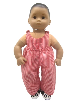AMERICAN GIRL BITTY BABY DOLL 15" AFRICAN AMERICAN 2017 BLACK HAIR BROWN EYES - Image 1 of 4