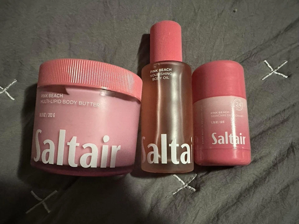 Saltair Pink Beach Trio (3pcs) - Image 1 of 1