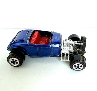 Johnny Lightning 1969 Topper Custom 32 Ford Hot Rod en púrpura con interior rojo Foto 1 de 4