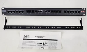 APC CAT6PNL-24 24-Port Cat 6 Network Patch Panel - Picture 1 of 5