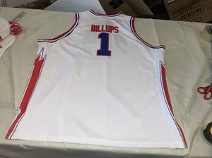 Authentic Reebok Chauncey Billups Mens 54  Detroit Pistons Jersey 1978-81 USA - Picture 1 of 11