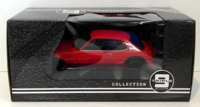 Triple 9 1/18 Scale Diecast T9-1800182 - Nissan Skyline GT-R KPGC10 - Red - Imagen 1 de 4