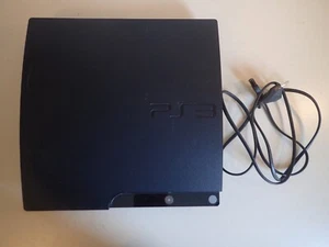 console ps3 playstation 3 sony slim 250 gb jeu vidéo CECH 2003B charcoal - Imagen 1 de 12