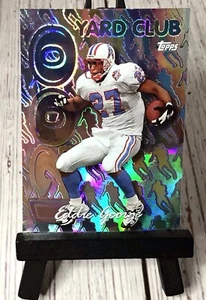 1999 Eddie George Topps All Matrix 1200 Yard Club Foil Refractor #AM4 Titans - Picture 1 of 4