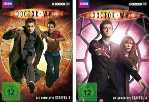 12 DVDs * DOCTOR WHO - SEASON / STAFFEL 3 + 4 IM SET # NEU OVP WVG - Bild 1 von 1