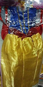 COSTUME VESTITO BIANCANEVE CARNEVALE TG. 7-8 ANNI - Foto 1 di 3