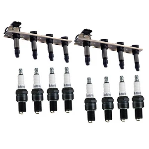 For 2004~2006 Cadillac SRX DeVille Ignition Coil & Autolite Spark Plug - Picture 1 of 4