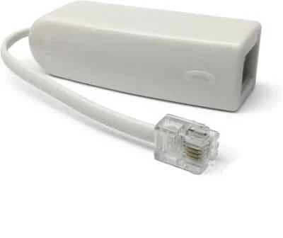 DSL Telefonleitung Rauschfilter Adapter für DSL Modem Router Fax ADSL VDSL Router - Bild 1 von 2