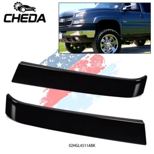 Ajuste para Chevrolet Silverado 2003-2007 parrilla moldura panel relleno moldura negro EE. UU. - Imagen 1 de 12