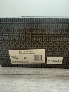 Brizo Traditonal 83310-NK-2.5 GPM Luxe Nickel 11" Raincan Shower Head *Scratches - Picture 1 of 7