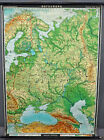 Europa Wschodnia Vintage Rolka Mapa Plakat ścienny