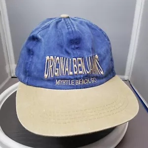 VTG Original Benjamin's Calabash Seafood Myrtle Beach SC Hat JHats Strapback Cap - Picture 1 of 13