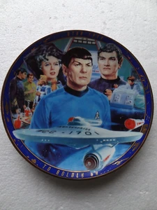 STAR TREK The Next Generation Plate Collection J0URNEY TO BABEL - Picture 1 of 8