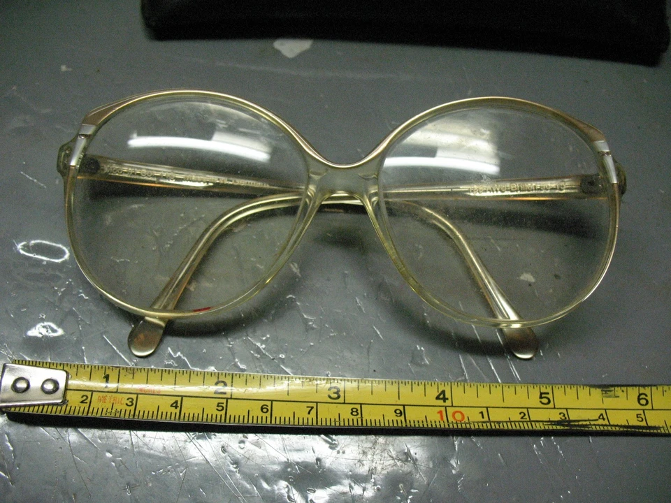 EYEGLASSES  FRAMES  AWU BRILLEN  MOD. 91  COL.119 w/ CASE W. GERMANY - Image 1 of 4