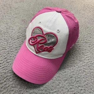 Cincinnati Reds Hat Cap Girls One Size New Era Love Pink MLB - Picture 1 of 8