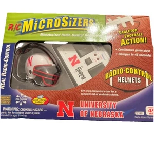 Nebraska Huskers Radio Control Helm 2003 RC Micro Sizers NEU LESEN - Bild 1 von 5
