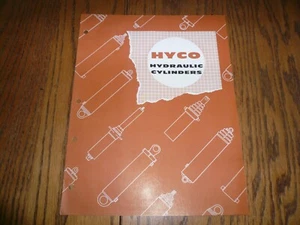 Hyco Hydraulic Cylinders Products Illustrations  - Vintage - Picture 1 of 3